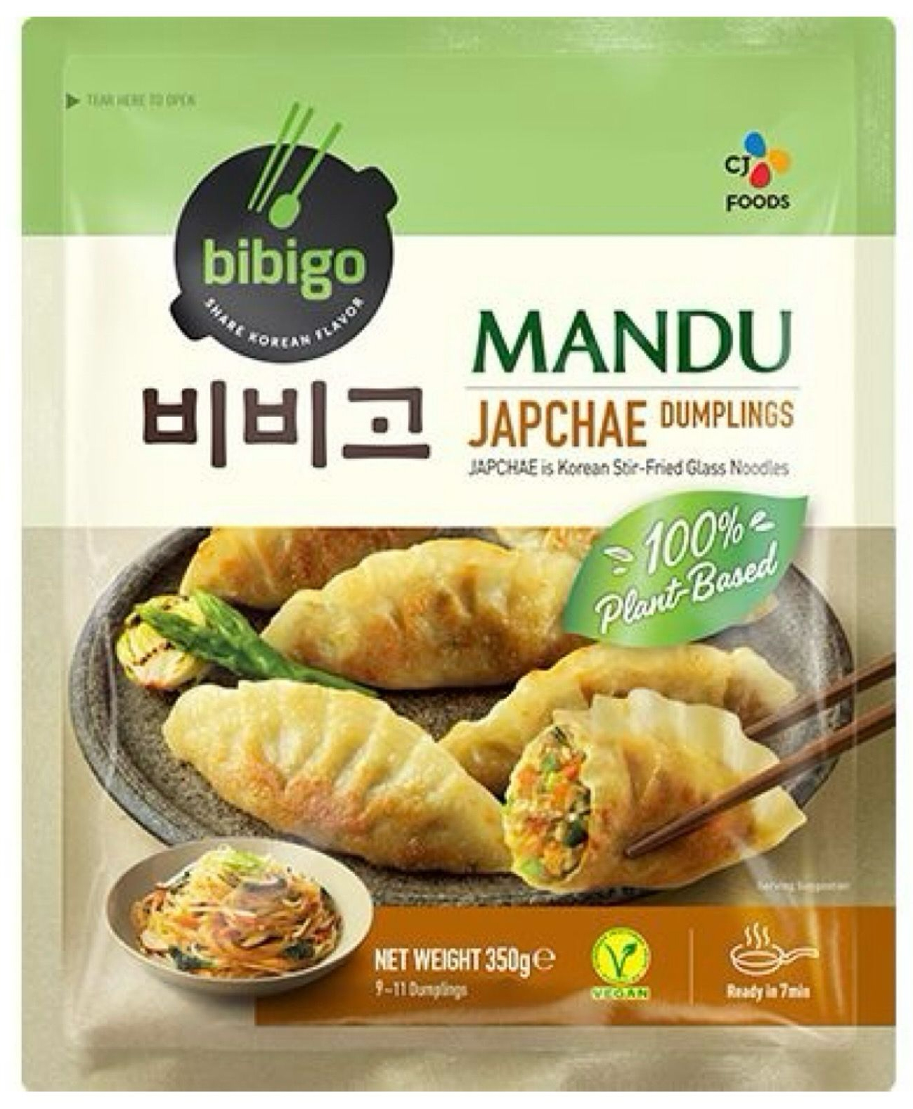 BIBIGO Mandu Japchae 350g