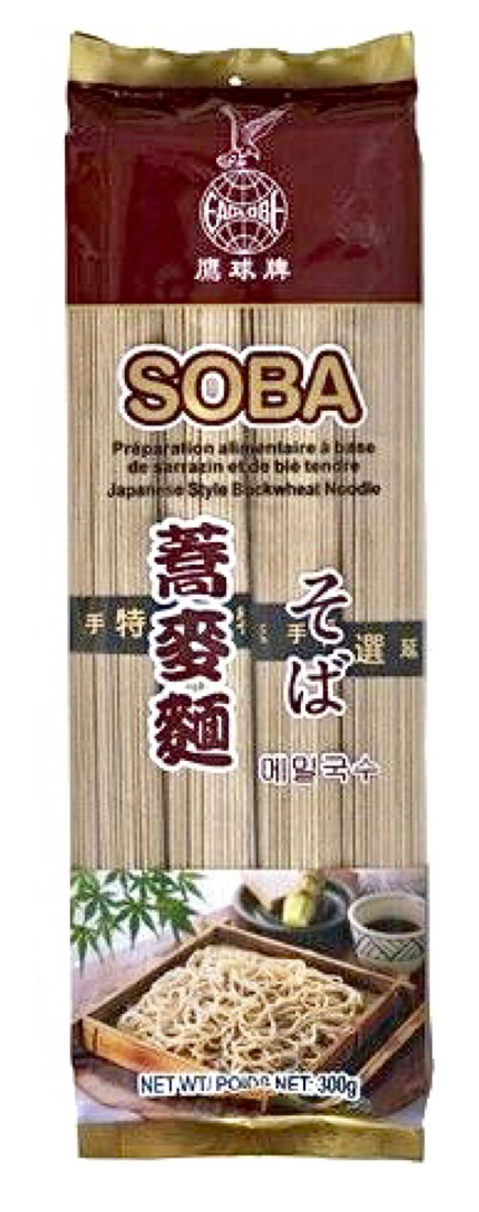 EAGLOBE Soba buckwheat noodles 300g