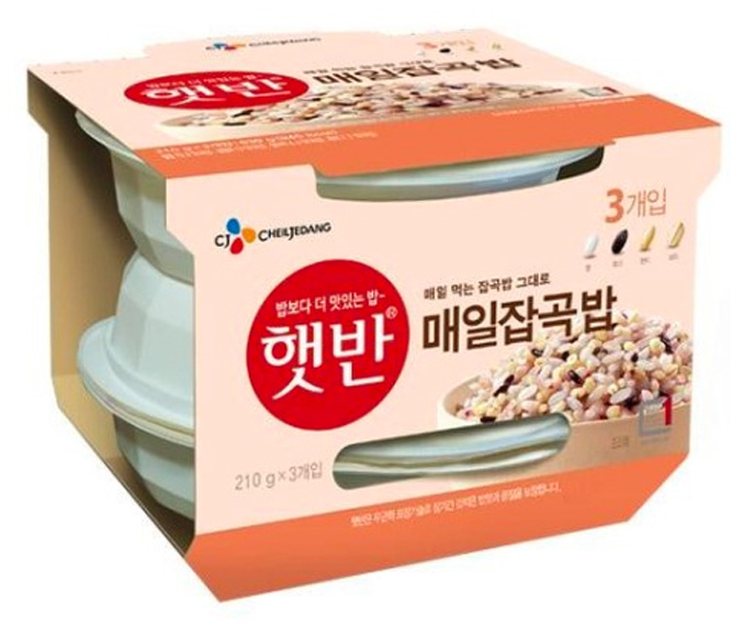 CJ Hetban Maeil Multigrain Rice 3X210g