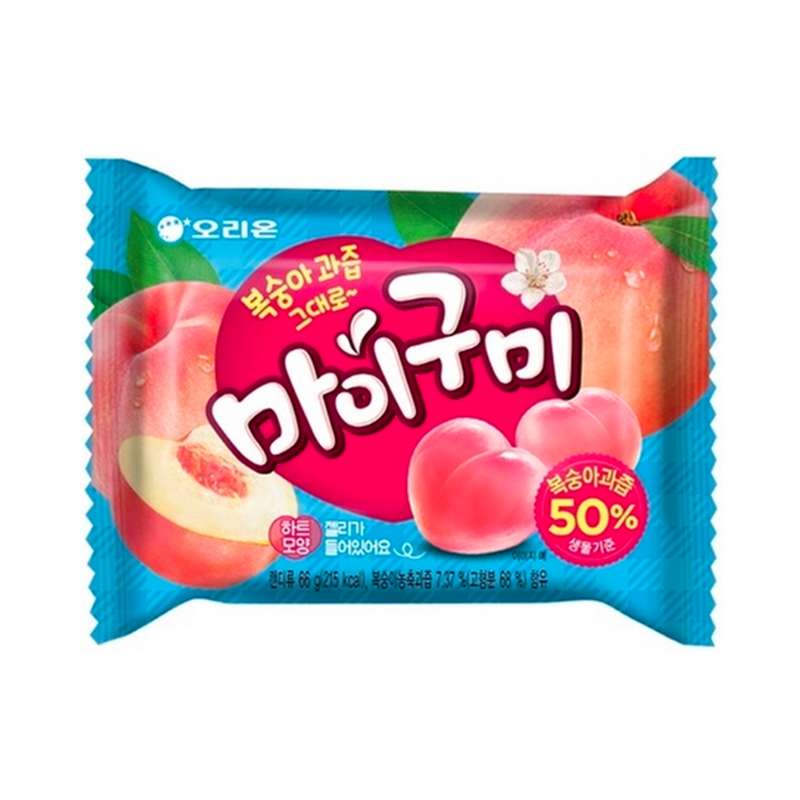 Orion My Gummy Peach Jelly 66g